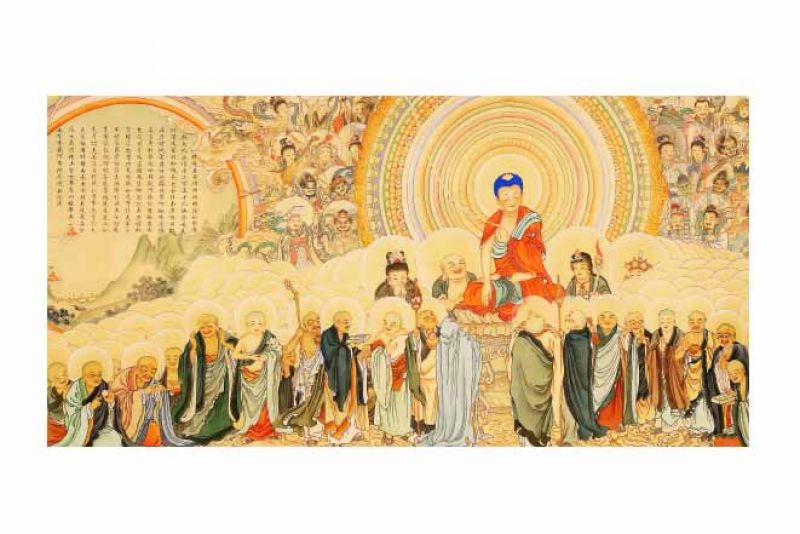 Trong Cõi Cực Lạc Ấy, Tất Cả Chúng Sanh Dung Sắc Vi Diệu Siêu Thế Hy Hữu, Đều Cùng Một Loại, Không Có Tướng Sai Biệt