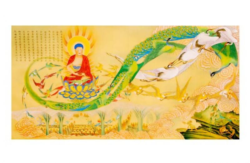 C&otilde;i Phật A Di &ETH;&agrave; Trường Cửu, Rộng Lớn, S&aacute;ng, Đẹp, Kho&aacute;i Lạc, Thật L&agrave; Th&ugrave; Thắng Độc Nhất