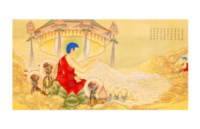 Trong C&otilde;i Phật Ấy, Tất Cả Hết Thảy Hiện Tại, Vị Lai Bồ T&aacute;t Đều Sẽ Rốt R&aacute;o L&agrave; Nhất Sanh Bổ Xứ