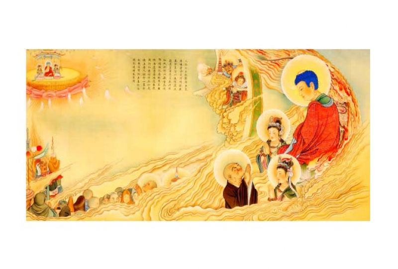 Sóng Vỗ Vang Ra Vô Lượng Âm Thanh Vi Diệu, Hoặc Nghe Tiếng Phật, Pháp, Tăng, Tiếng Ba La Mật, Tiếng Chỉ Tức Tịch Tĩnh...